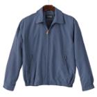 Men's Towne By London Fog Microfiber Golf Jacket, Size: Xxl, Blue