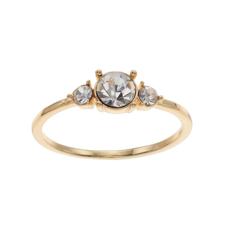 Lc Lauren Conrad 3-stone Ring, Women's, Size: 7, Gold