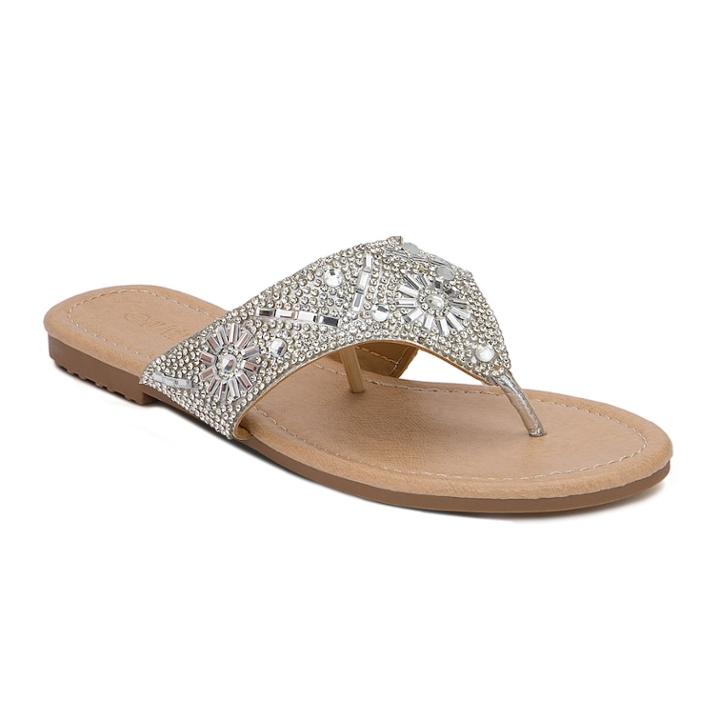 Olivia Miller Tamarac Women's Sandals, Size: 7, Silver