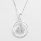 Dayna U Iowa Hawkeyes Sterling Silver Logo Pendant, Women's, Size: 16, Grey