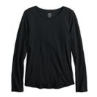 Girls 7-16 & Plus Size So&reg; Long Sleeve Core Tee, Size: 7-8, Black