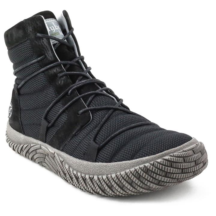 Hybrid Green Label Revolution Men's High Top Shoes, Size: Medium (8), Black