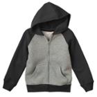 Boys 4-7x Jumping Beans&reg; Raglan Fleece-lined Hoodie, Boy's, Size: 4, Black