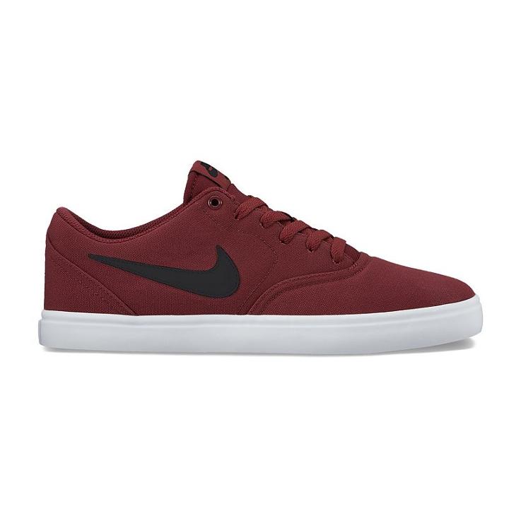 Nike Sb Check Solarsoft Men's Skate Shoes, Size: 11, Med Red