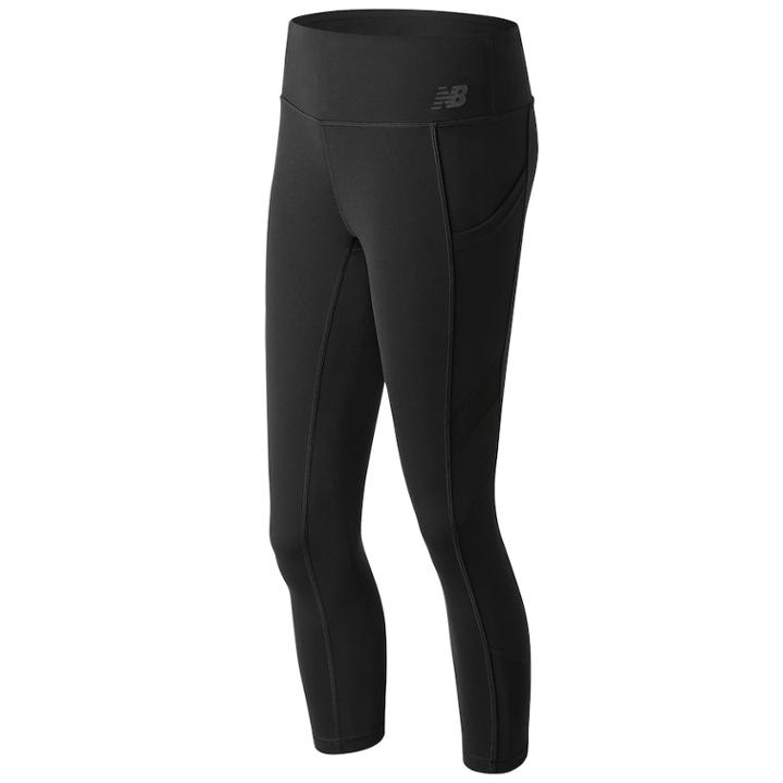 Women's New Balance Transform Luxe Crop Leggings, Size: Xl, Black