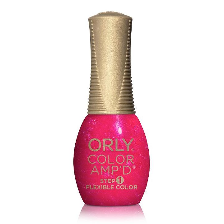 Orly Color Amp'd Flexible Color Nail Polish - Starlet, Red
