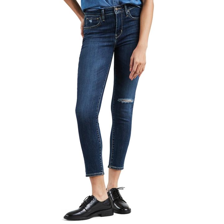 Women's Levi's 721 Modern Fit High Rise Skinny Jeans, Size: 30(us 10)m, Dark Blue