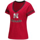 Women's Nebraska Cornhuskers Varsity Tee, Size: Xxl, Med Red