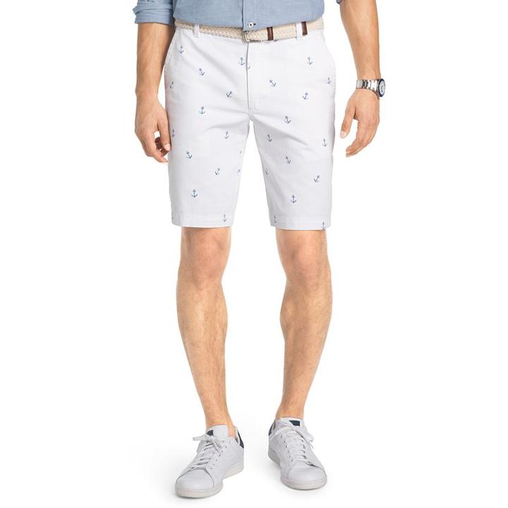 Big & Tall Izod Beachtown Classic-fit Shorts, Men's, Size: 48, White Oth