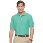 Men's Croft & Barrow&reg; Pique Performance Polo, Size: Xl, Med Green