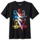 Boys 8-20 Power Rangers Movie Tee, Boy's, Size: Medium, Black