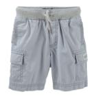 Oshkosh B'gosh, Boys 4-8 &reg; Cargo Shorts, Boy's, Size: 7, Grey