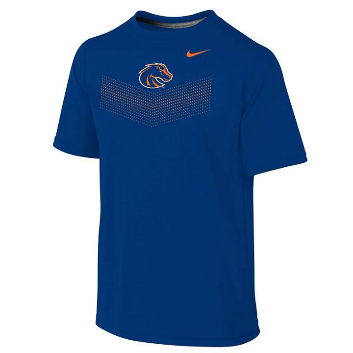 Boys 8-20 Nike Boise State Broncos Legend Tee, Boy's, Size: Medium, Blue