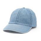 Mudd, Women's &reg; Stitched Denim Baseball Hat, Blue