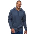 Big & Tall Tek Gear&reg; Fleece Hoodie, Men's, Size: L Tall, Blue (navy)