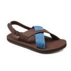 Reef Grom Crossover Boys' Sandals, Boy's, Size: 4-5, Dark Brown