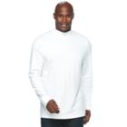 Big & Tall Croft & Barrow&reg; Easy-care Mockneck, Men's, Size: Xl Tall, White