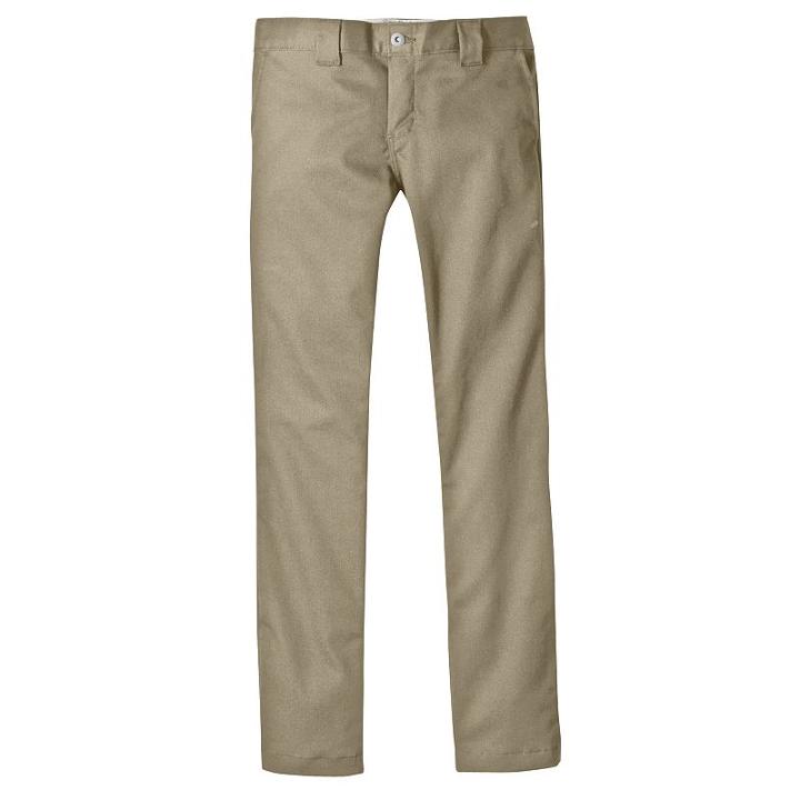 Boys 8-20 Dickies Flex Skinny-fit Straight-leg Pants, Boy's, Size: 18, Lt Beige