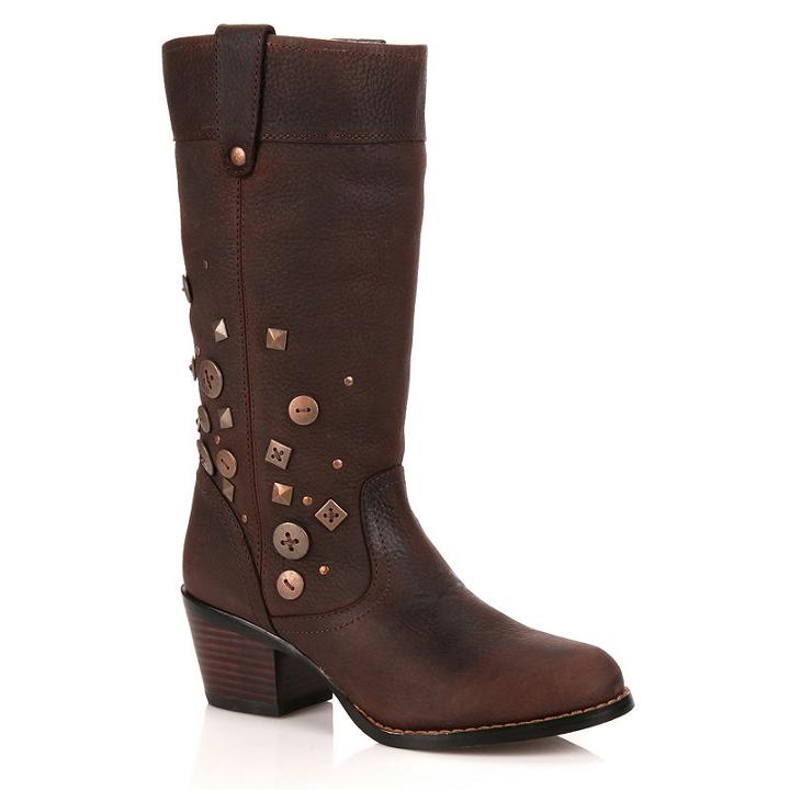 Durango Philly Women's Turn-down Western Boots, Size: Medium (11), Brown