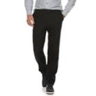 Men's Marc Anthony Slim-fit Linen-blend Pants, Size: 34x32, Black