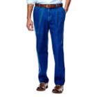 Men's Haggar&reg; Work To Weekend&reg; Classic-fit Pleated Denim Pants, Size: 42x29, Blue