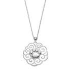 Dayna U Penn State Nittany Lions Sterling Silver Pendant Necklace, Women's, Size: 18, Grey