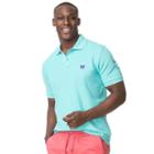 Men's Chaps Stretch Solid Pique Polo, Size: Xxl, Blue