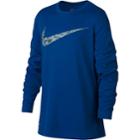 Boys 8-20 Nike Swoosh Legacy Tee, Size: Medium, Dark Blue