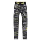 Boys 4-7 Nike Base Layer Jacquard Tights, Size: 5, Brt Green