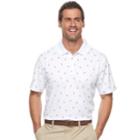Men's Haggar&reg; Regular-fit Performance Polo, Size: Small, White