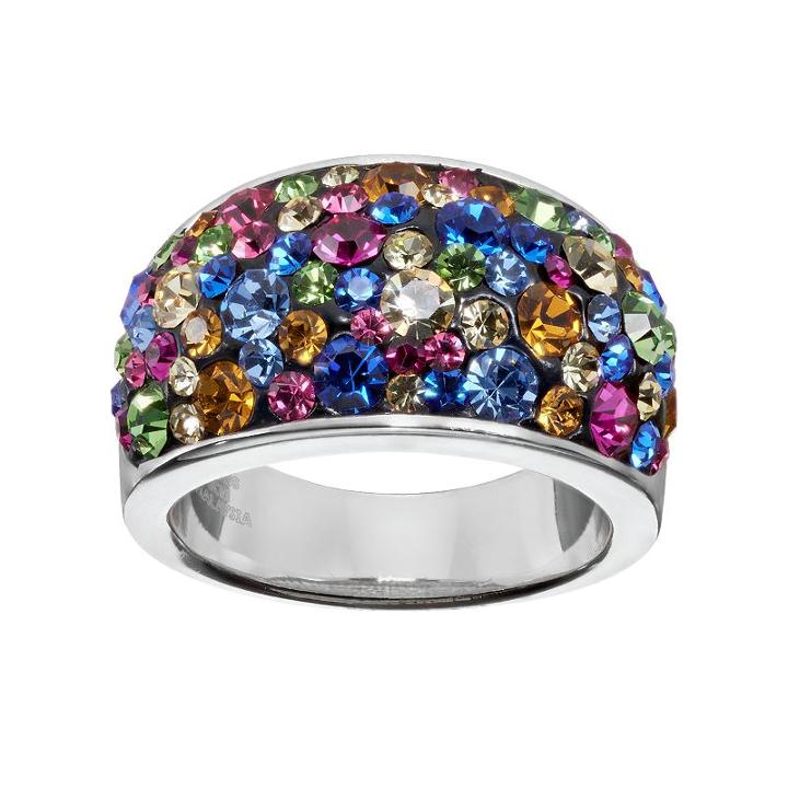 Confetti Multicolor Crystal Dome Ring, Women's, Size: 8