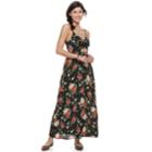 Juniors' Trixxi Floral Cutout Front Maxi Dress, Teens, Size: Medium, Oxford