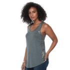 Women's Apt. 9&reg; Foil Graphic Tank, Size: Medium, Med Grey