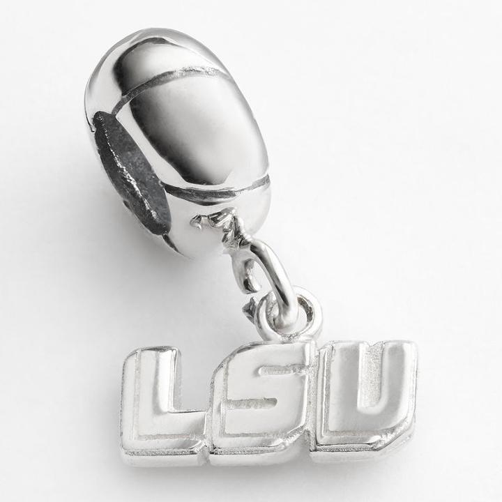 Dayna U Lsu Tigers Sterling Silver Logo Charm, Women's, Grey