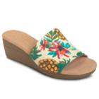 A2 By Aerosoles Sunflower Women's Wedge Sandals, Size: Medium (10.5), Brown Over
