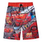 Disney / Pixar Cars Boys 4-7 Lightening Mcqueen Swim Trunks, Boy's, Size: 5/6, Red