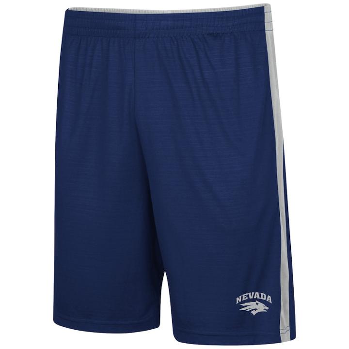 Men's Colosseum Nevada Wolf Pack Shorts, Size: Xl, Silver