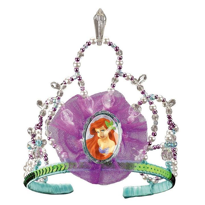 Disney Princess Ariel Kids Costume Tiara, Girl's, Purple