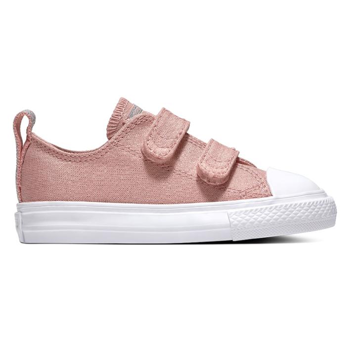 Toddler Girls' Converse Chuck Taylor All Star Fairy Dust 2v Sneakers, Size: 10 T, Med Pink
