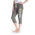 Women's College Concepts Minnesota Golden Gophers Turf Knit Capris, Size: Large, Grey Other