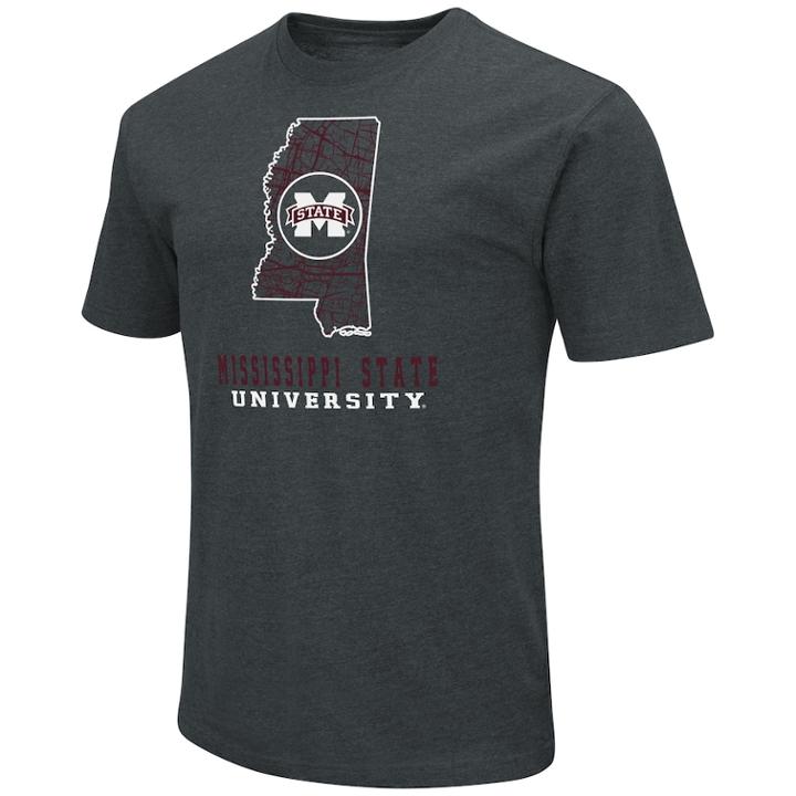Men's Mississippi State Bulldogs State Tee, Size: Xxl, Brt Red