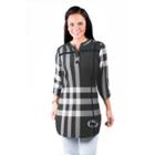 Women's Gameday Couture Penn State Nittany Lions Plaid Tunic, Size: Small, Dark Grey