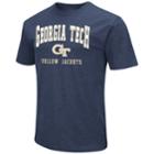 Men's Campus Heritage Georgia Tech Yellow Jackets Team Color Tee, Size: Large, Gold