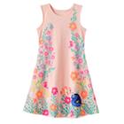 Disney / Pixar Finding Dory Girls 4-7 Nemo & Dory Heart Cut-out Dress By Jumping Beans&reg;, Girl's, Size: 5, Brt Pink