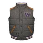 Men's Franchise Club Washington Huskies Legacy Reversible Vest, Size: Medium, Grey