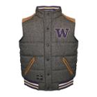 Men's Franchise Club Washington Huskies Legacy Reversible Vest, Size: Medium, Grey