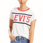 Women's Levi's Perfect Graphic Tee, Size: Small, White