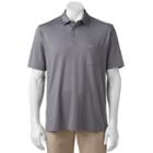 Men's Grand Slam Classic-fit Motionflow 360 Performance Golf Polo, Size: Xl, Med Grey