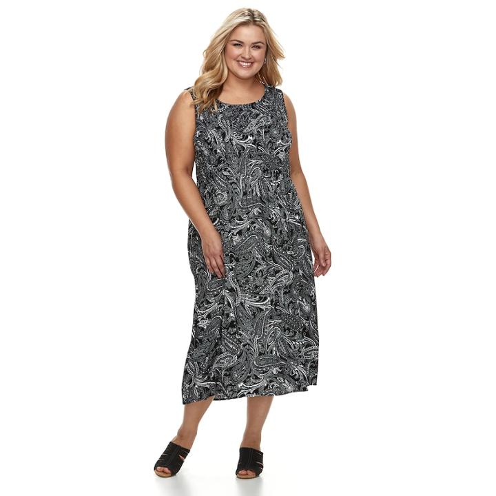 Plus Size Croft & Barrow&reg; Shirt Dress, Women's, Size: 1xl, Oxford
