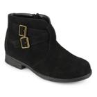 Journee Collection Tazley Girls' Ankle Boots, Size: 11, Black